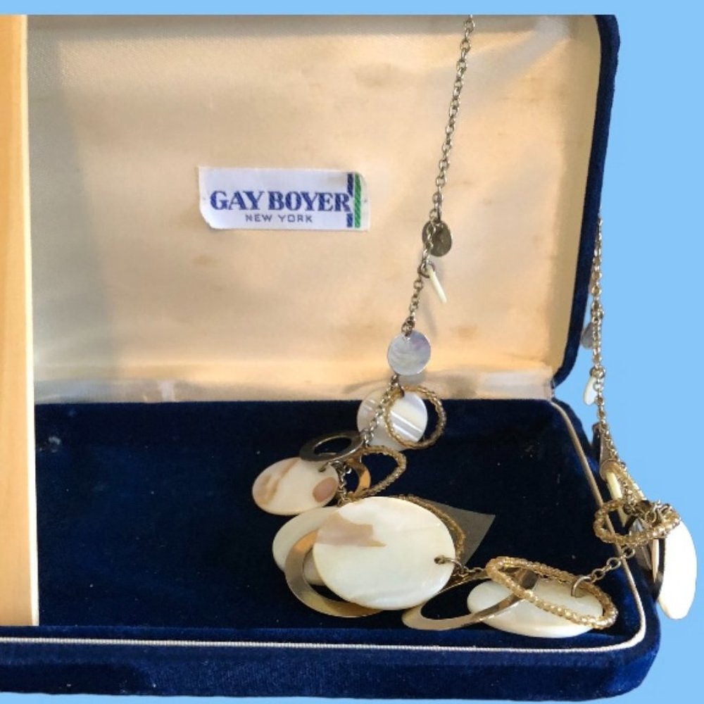 Vintage Gay Boyer Necklace